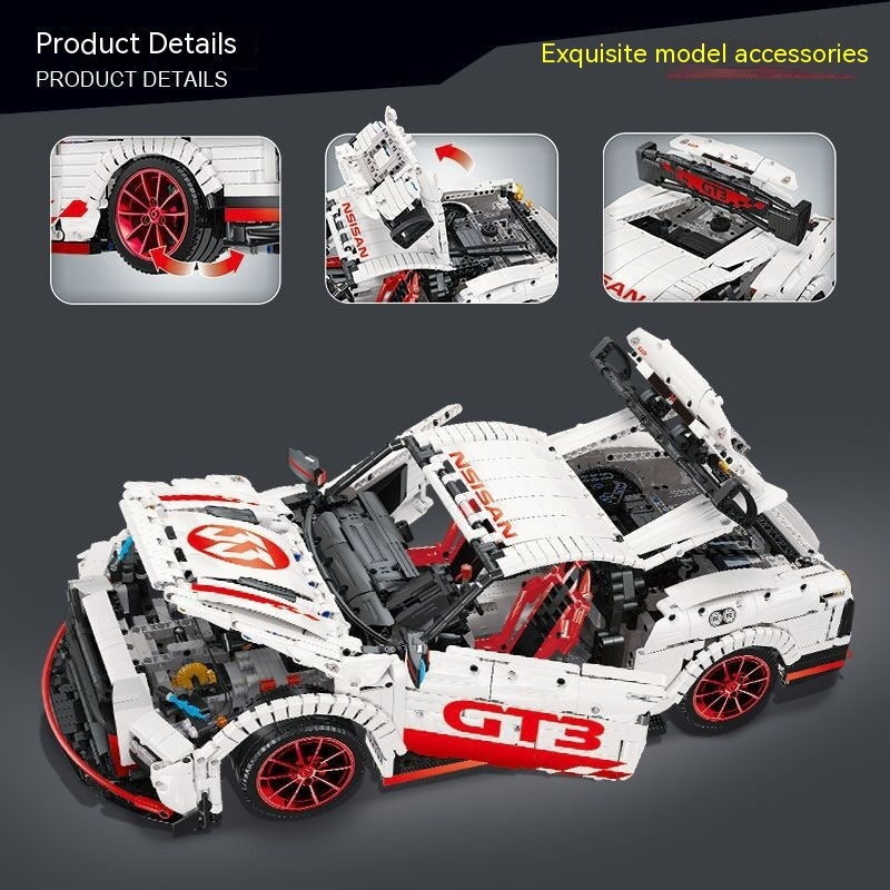 Building Block Model Educational Assembled Toys Science And Education Boy Creative DIY Technology Ornaments