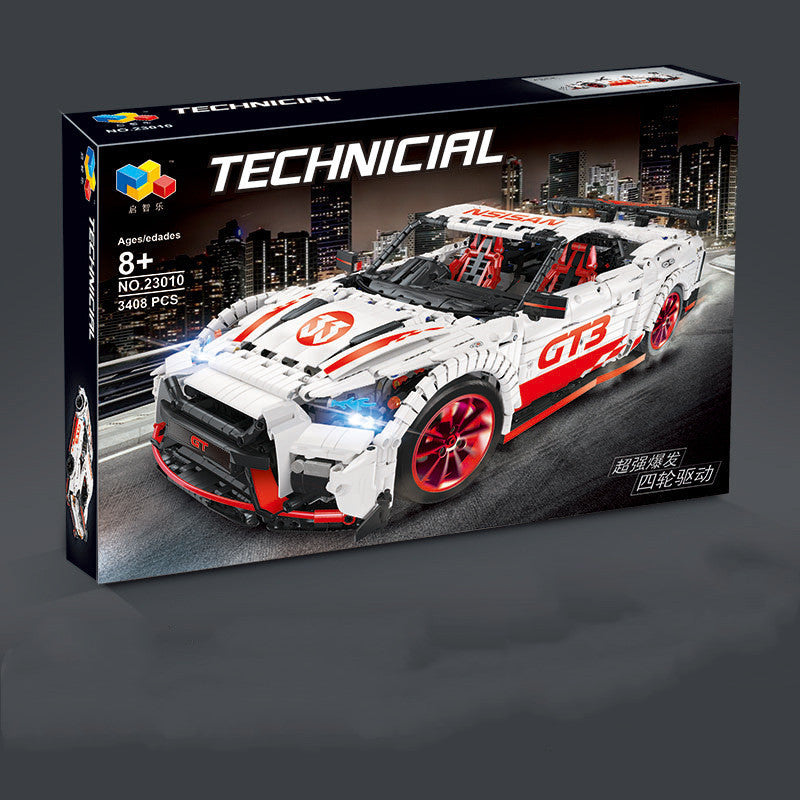 Building Block Model Educational Assembled Toys Science And Education Boy Creative DIY Technology Ornaments
